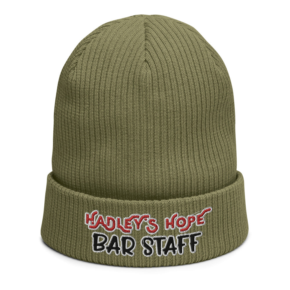 Organic Bar Staff Beanie,Hat, Headgear, wooly hat, Aliens Beanie, Beanie Aliens, - McLaren Tee Hub