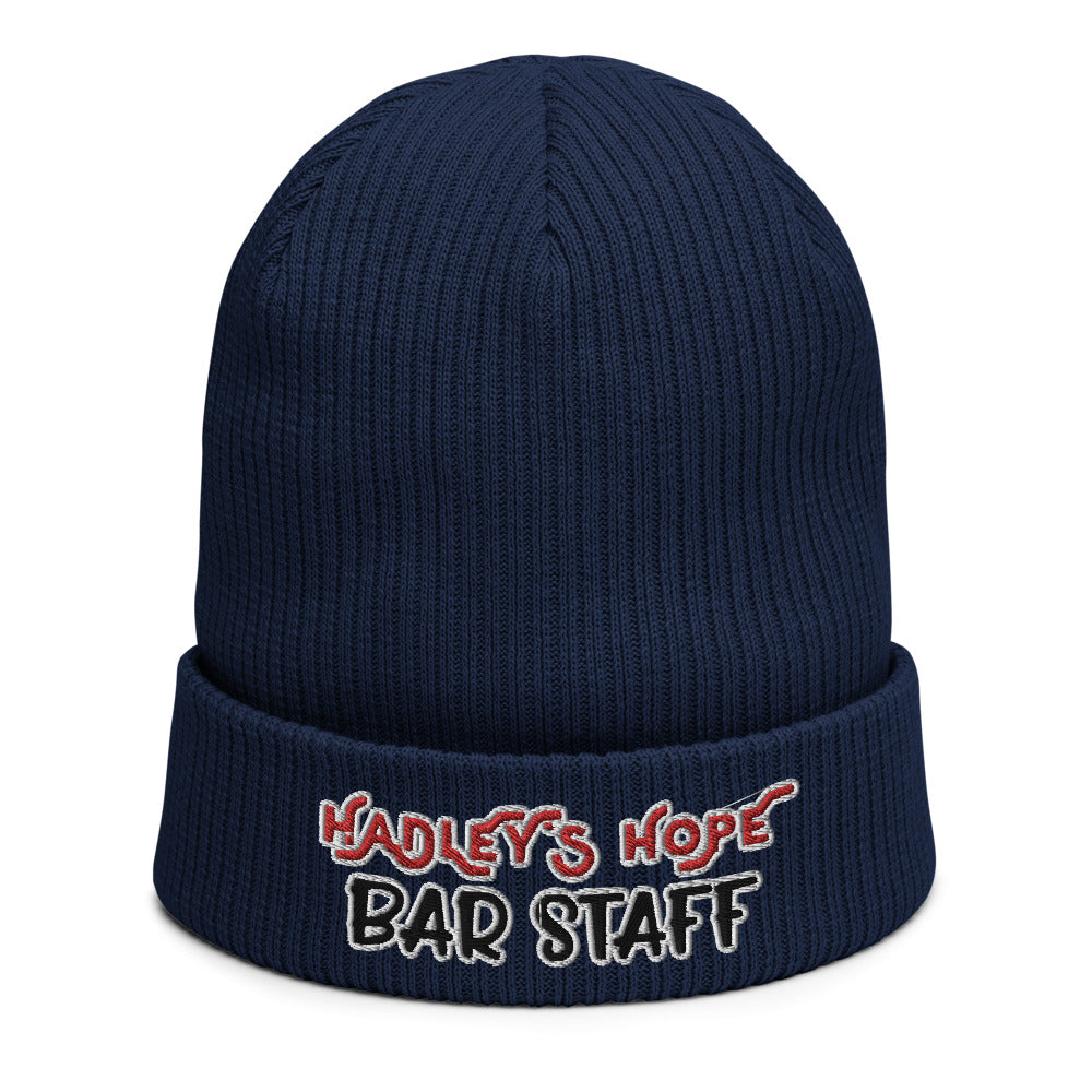 Organic Bar Staff Beanie,Hat, Headgear, wooly hat, Aliens Beanie, Beanie Aliens, - McLaren Tee Hub