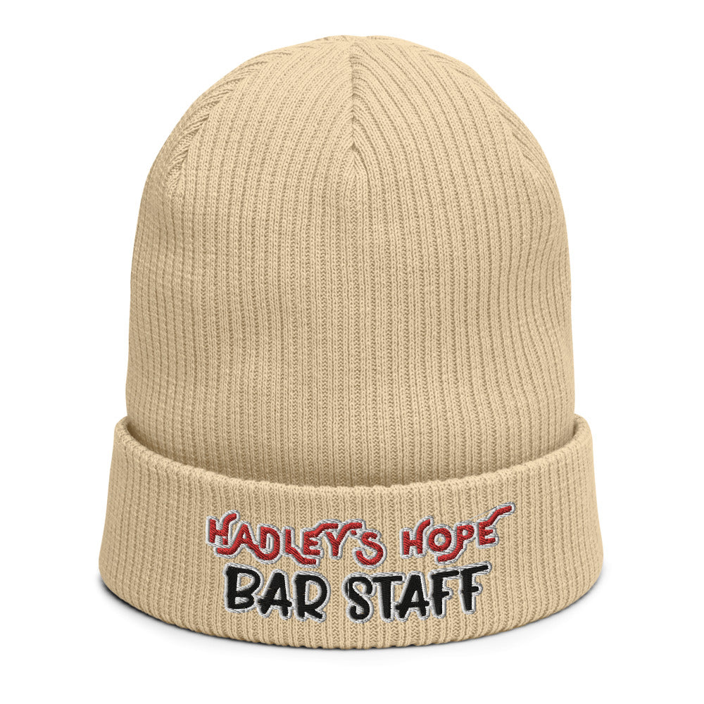 Organic Bar Staff Beanie,Hat, Headgear, wooly hat, Aliens Beanie, Beanie Aliens, - McLaren Tee Hub