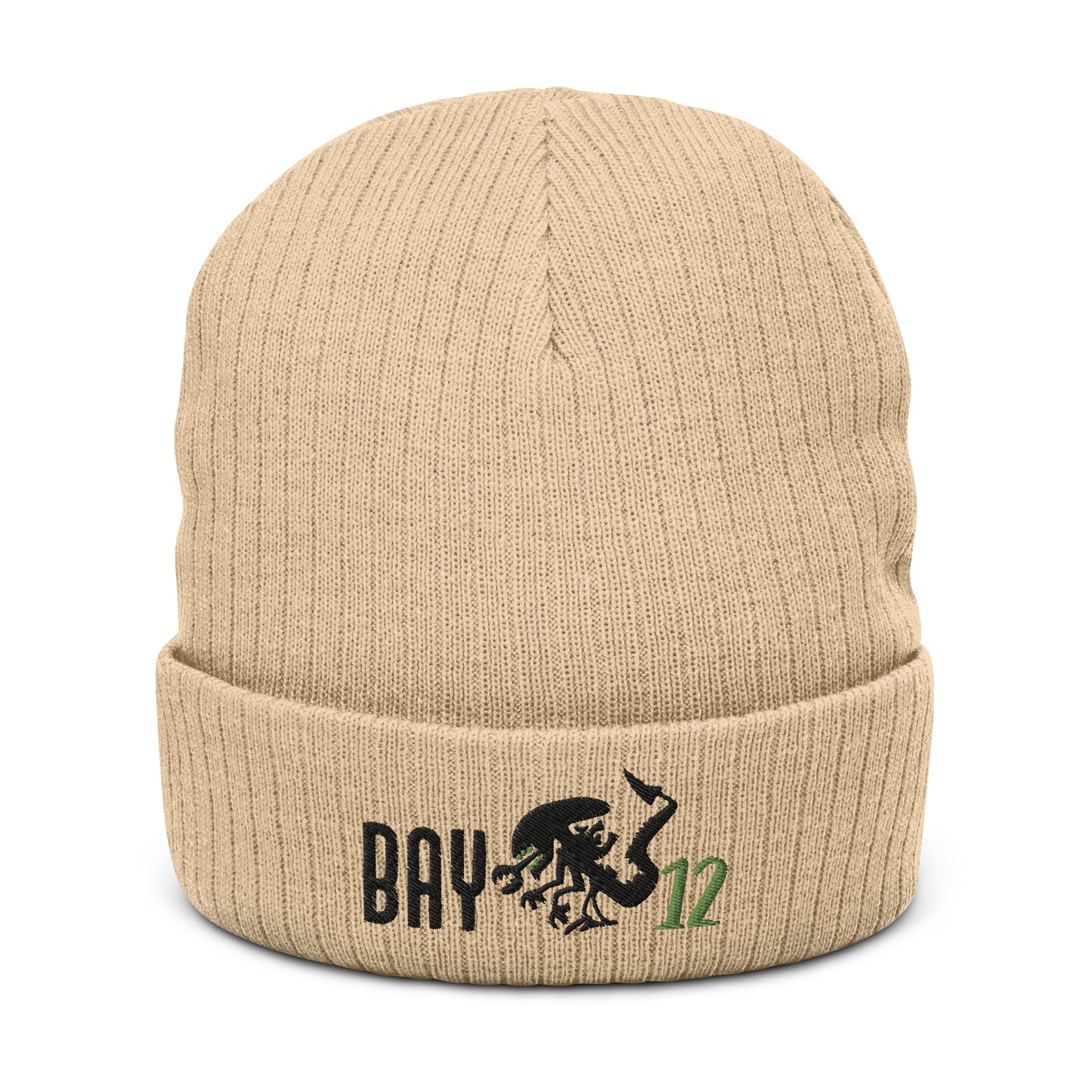 Bay12 Ribbed knit beanie, Aliens style Beanie, Beanie Aliens style, Aliens Fan Beanie, Aliens beanie, Gift Aliens fans, ALIENS, BAY12 - McLaren Tee Hub