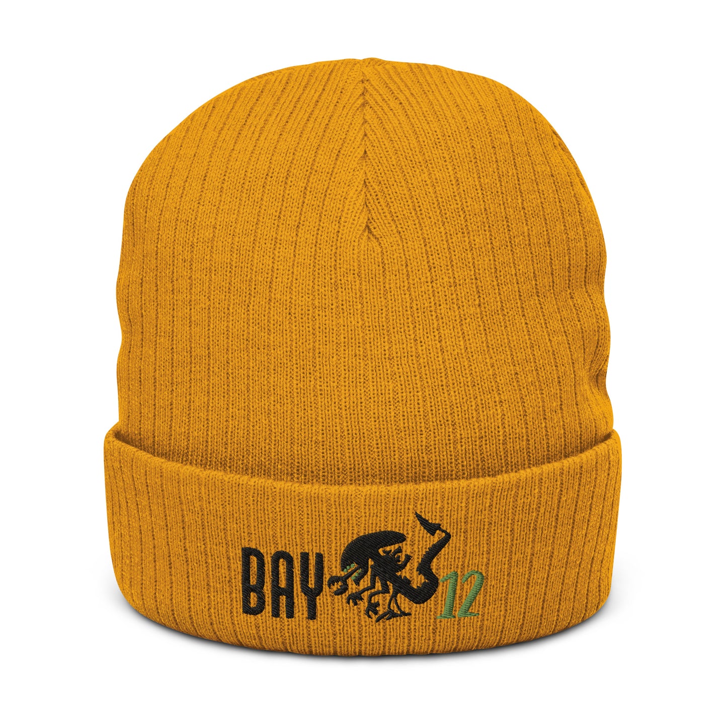 Bay12 Ribbed knit beanie, Aliens style Beanie, Beanie Aliens style, Aliens Fan Beanie, Aliens beanie, Gift Aliens fans, ALIENS, BAY12 - McLaren Tee Hub