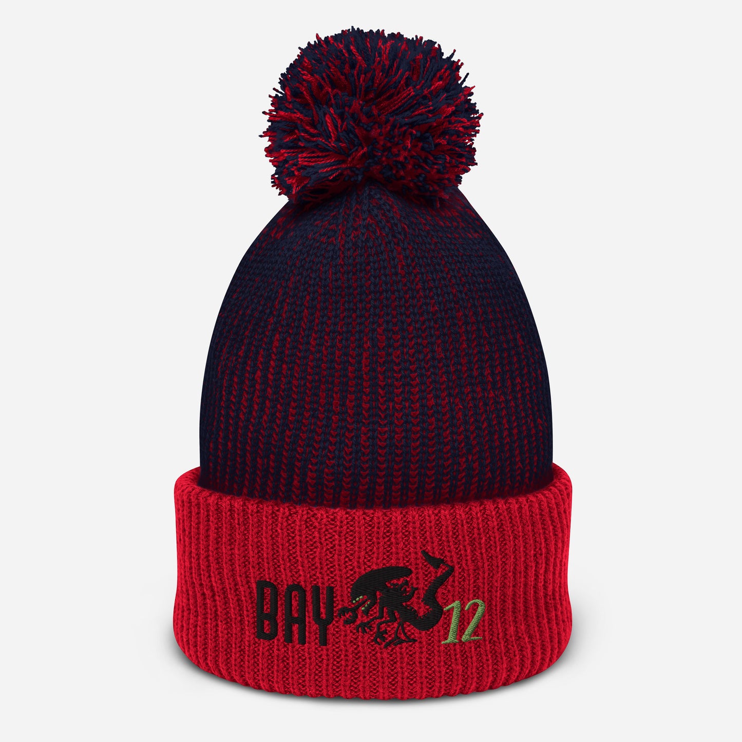 Bay 12 Pom-Pom Beanie, Aliens style Beanie, Beanie Aliens Movie style, Aliens Hat, Winter hat, Christmas gift, Christmas hat, Beanie Cool, - McLaren Tee Hub