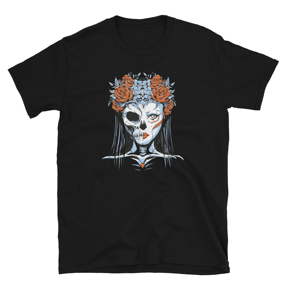 Corpse Bride Unisex T-Shirt, t-shirt corpse Bride, skeleton bride T-Shirt, T-Shirt skeleton Bride, skull T-Shirt, T-Shirt Skull, - McLaren Tee Hub