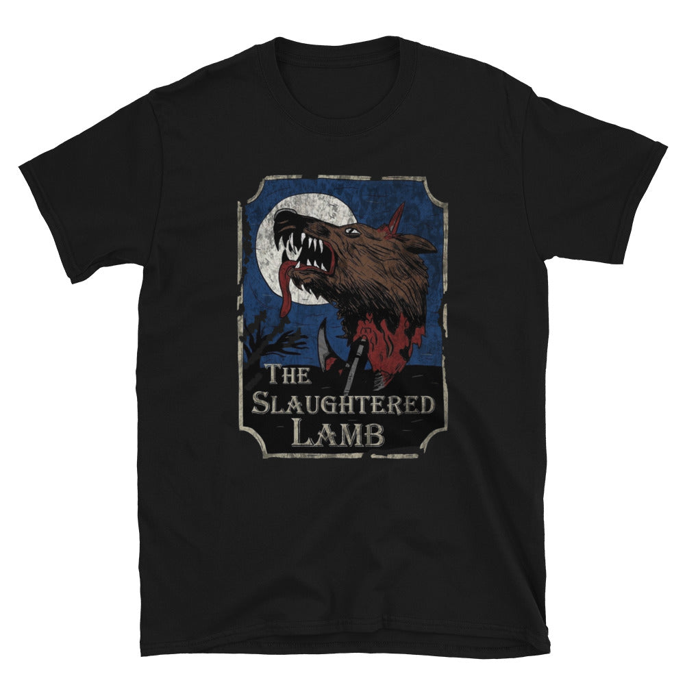 American werewolf in London style Unisex T-Shirt, t-shirt American werewolf in London, the Slaughtered lamb t-shirt, Werewolf t-shirt, - McLaren Tee Hub