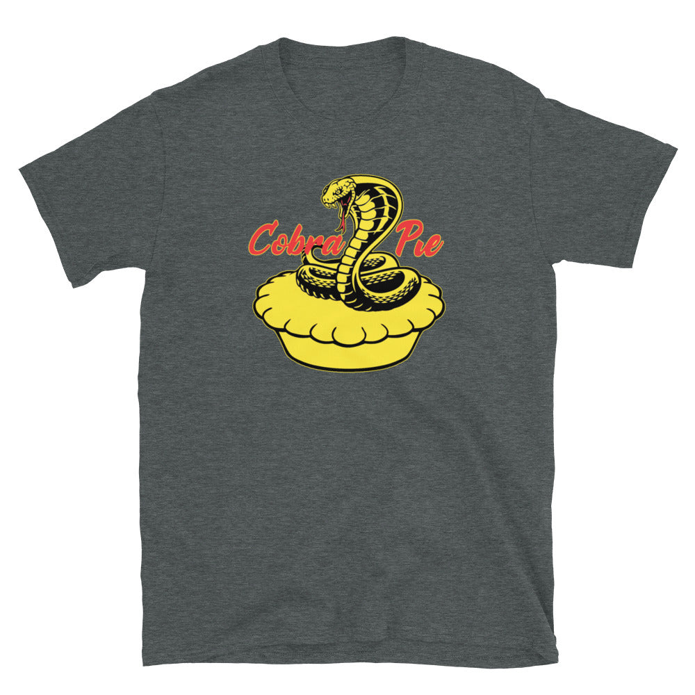 Cobra Kai Unisex T-Shirt, Cobra Pie t-shirt, tshirt Cobra Kai/Pie, Karate Kid fun t-shirt, Karate Kid tshirt, Cobra kai funny tshirt,Karate - McLaren Tee Hub