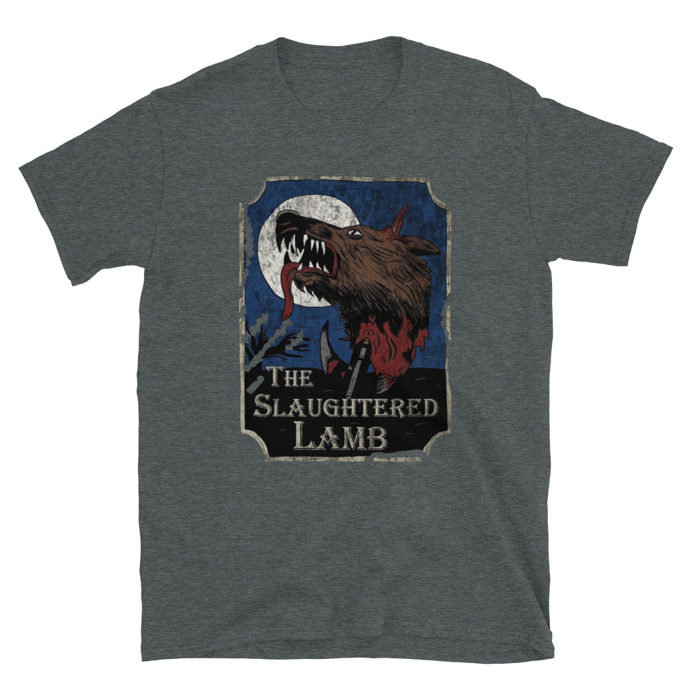 American werewolf in London style Unisex T-Shirt, t-shirt American werewolf in London, the Slaughtered lamb t-shirt, Werewolf t-shirt, - McLaren Tee Hub