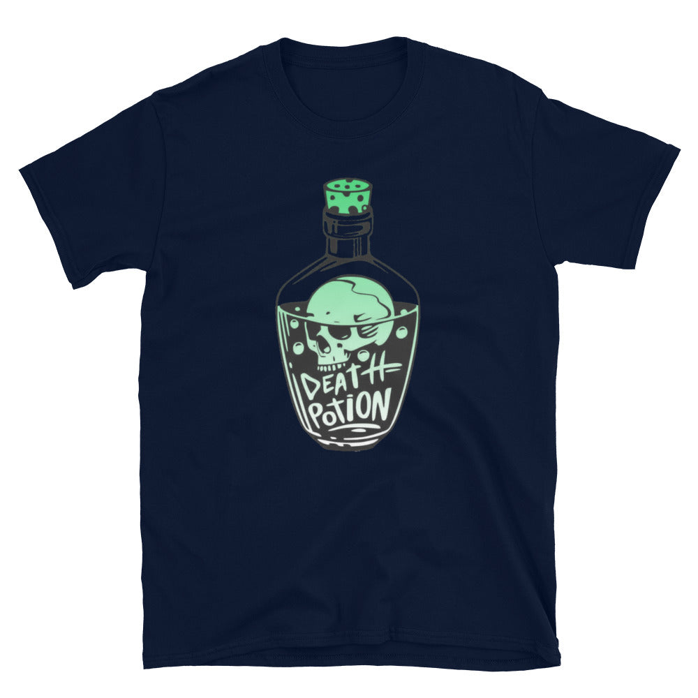 Death potion Unisex T-Shirt, tshirt death potion, magic potion tshirt, tshirt magic potion,Halloween tshirts, Spooky tshirts, - McLaren Tee Hub