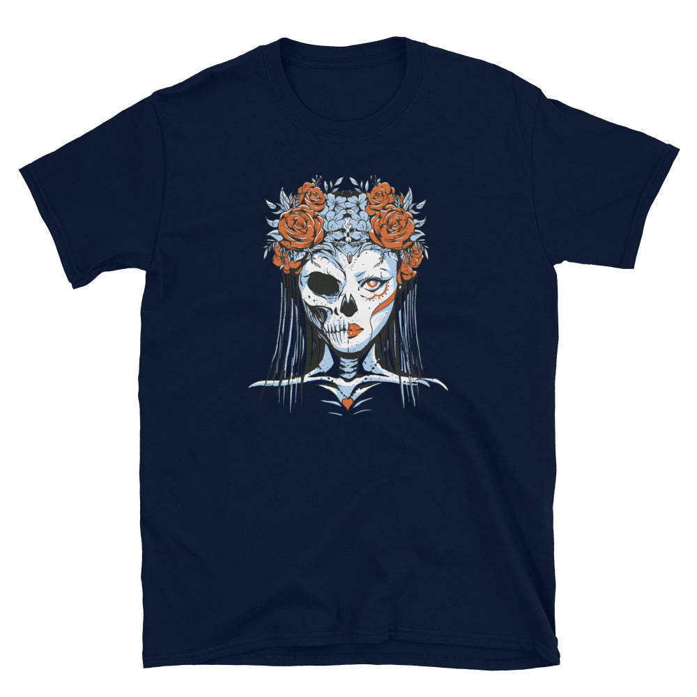 Corpse Bride Unisex T-Shirt, t-shirt corpse Bride, skeleton bride T-Shirt, T-Shirt skeleton Bride, skull T-Shirt, T-Shirt Skull, - McLaren Tee Hub
