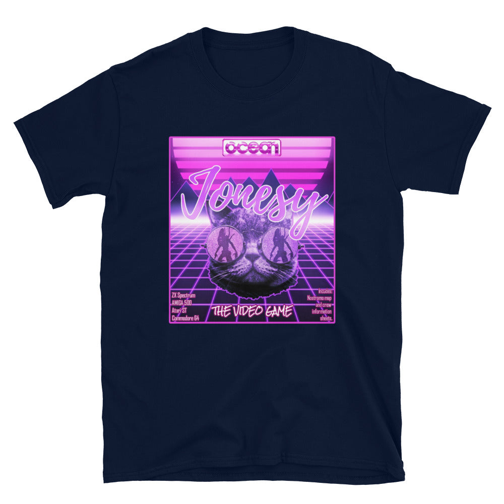Jonesy Retro 80s Alien move style t-shirt. - McLaren Tee Hub