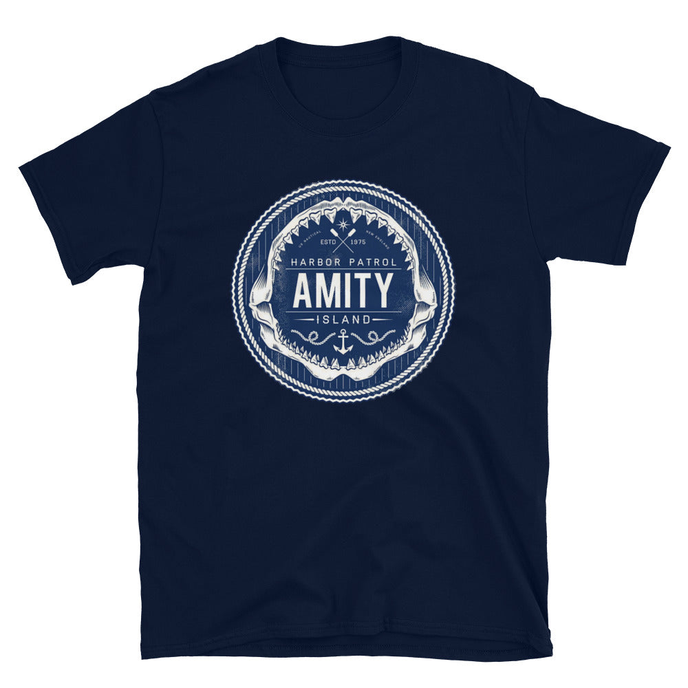Jaws movie Unisex T-Shirt, T-Shirt Jaws movie, Jaws tshirt, tshirt Jaws, shark t-shirt, t-shirt shark, Amity Island t-shirt, SHARKS - McLaren Tee Hub