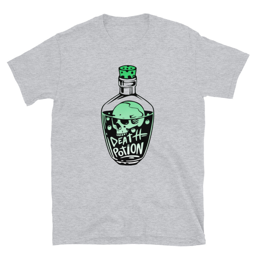 Death potion Unisex T-Shirt, tshirt death potion, magic potion tshirt, tshirt magic potion,Halloween tshirts, Spooky tshirts, - McLaren Tee Hub