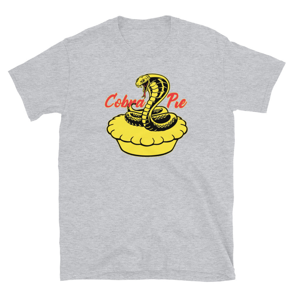 Cobra Kai Unisex T-Shirt, Cobra Pie t-shirt, tshirt Cobra Kai/Pie, Karate Kid fun t-shirt, Karate Kid tshirt, Cobra kai funny tshirt,Karate - McLaren Tee Hub