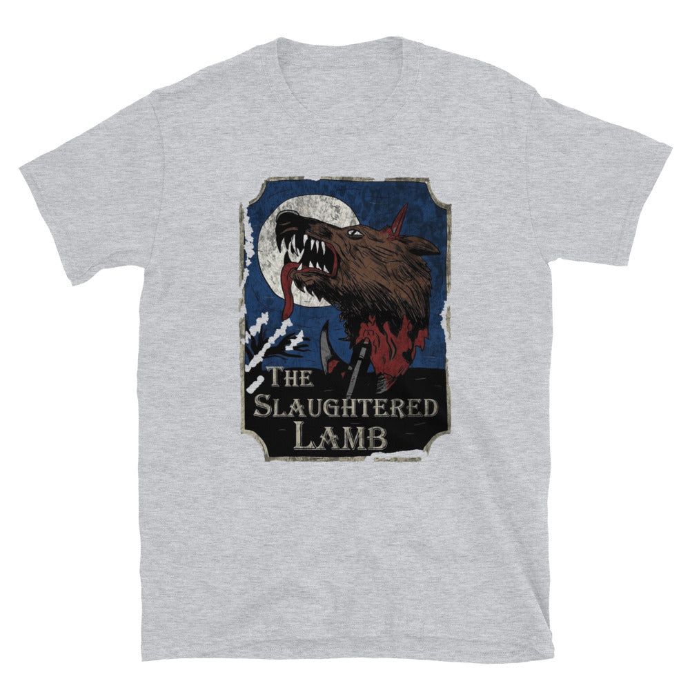 American werewolf in London style Unisex T-Shirt, t-shirt American werewolf in London, the Slaughtered lamb t-shirt, Werewolf t-shirt, - McLaren Tee Hub