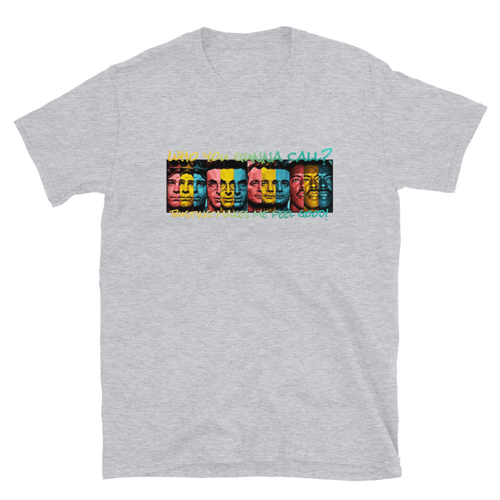 Ghostbusters style Unisex T-Shirt, T-Shirt Ghostbusters style, Ghostbusters shirt, shirt Ghostbusters, Tshirt who you gunna call, - McLaren Tee Hub