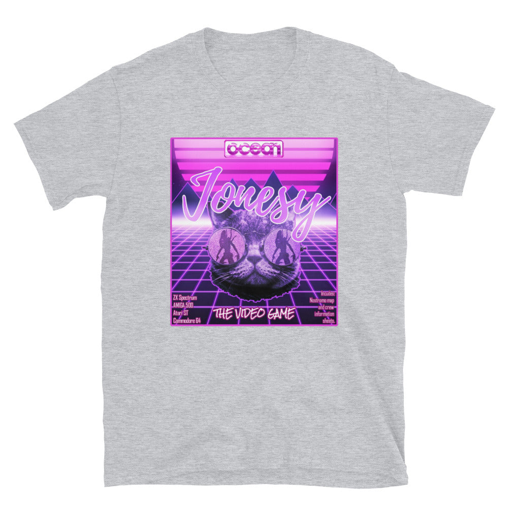 Jonesy Retro 80s Alien move style t-shirt. - McLaren Tee Hub