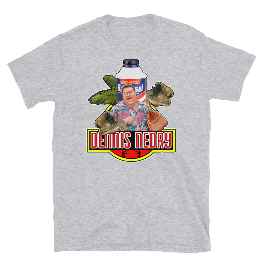 Jurassic Park style Unisex T-Shirt, Jurassic Park t-shirt, Jurassic Park tshirt, Jurassic Park shirt, Jurassic Park tee, Dennis Nedry tshirt - McLaren Tee Hub