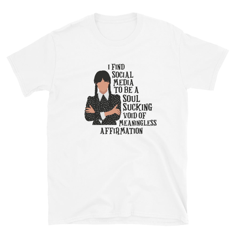 Wednesday Addams Unisex T-Shirt, t-shirt Wednesday Addams, Addams Family T-Shirt, T-Shirt Addams Family, Macabre t-shirts, Spooky shirts - McLaren Tee Hub
