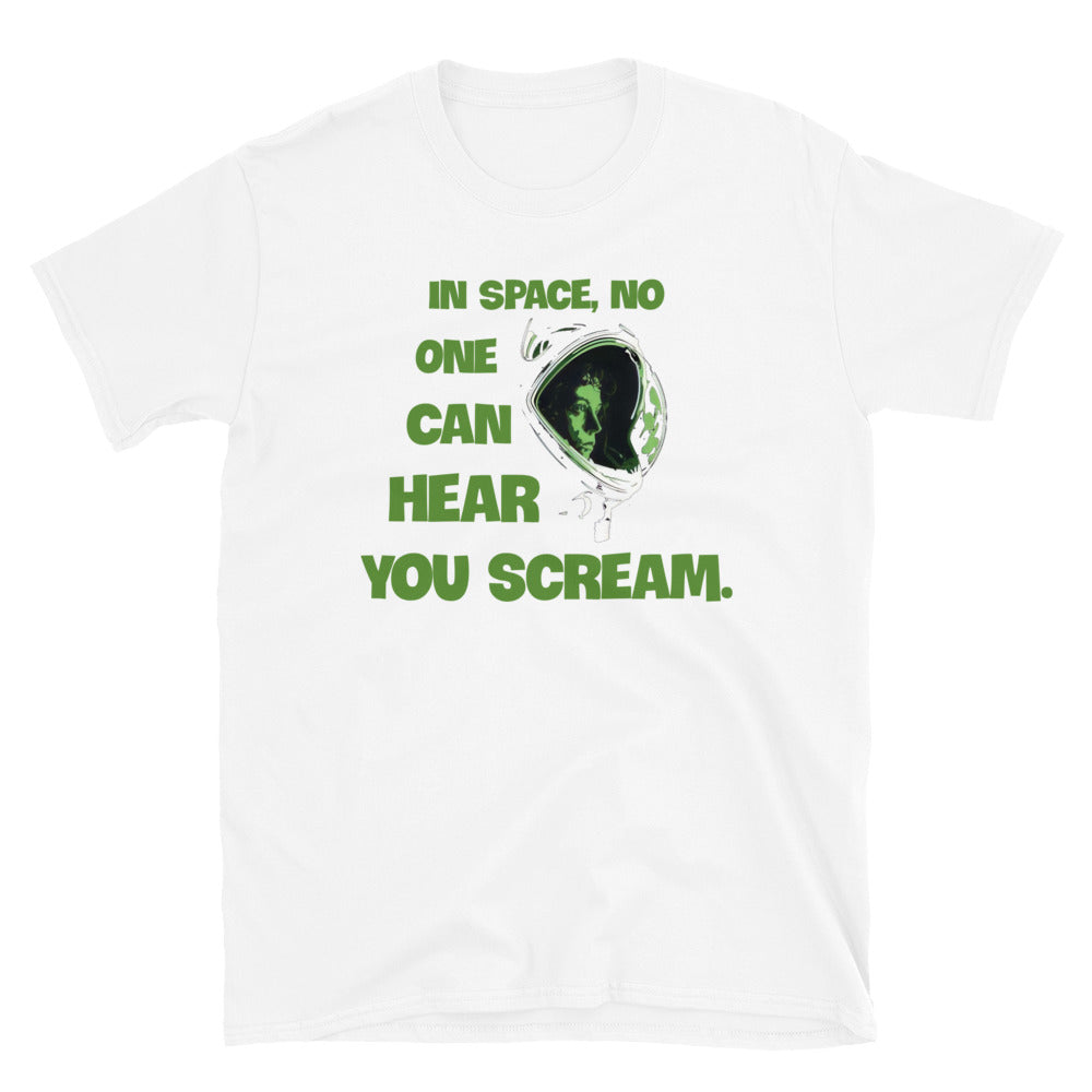 Alien in space no one can hear you scream Unisex T-Shirt, T-shirt Alien1979, Alien movie T-shirts, horror movie t-shirt, t-shirt horror film - McLaren Tee Hub