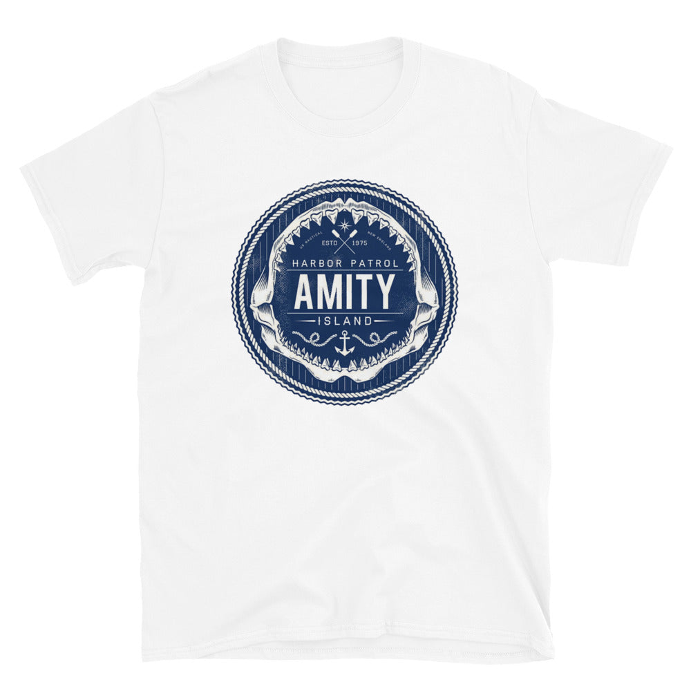 Jaws movie Unisex T-Shirt, T-Shirt Jaws movie, Jaws tshirt, tshirt Jaws, shark t-shirt, t-shirt shark, Amity Island t-shirt, SHARKS - McLaren Tee Hub