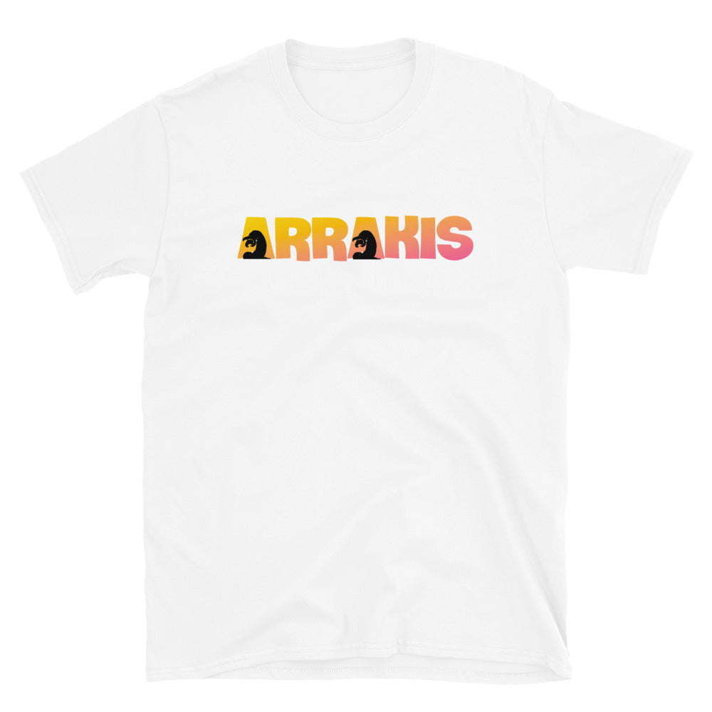 Dune T-Shirt Arrakis Sand Worms White