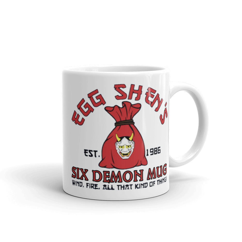 Six Demon Mug, Big Trouble in Little China Mug, Mug big Trouble in Little China, movie fan mug, Gift for him, Gift for Her, Coffee lovers - McLaren Tee Hub