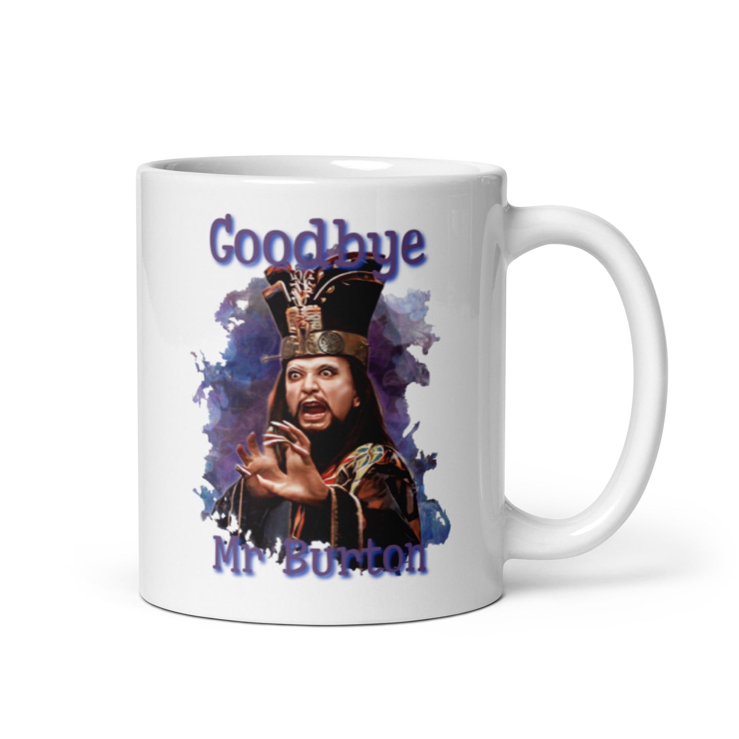 Big Trouble in Little China Lo Pan White glossy mug, Mug Big trouble in Little China Lo Pan, lo pan mug, Mug lo pan, Jack Burton - McLaren Tee Hub