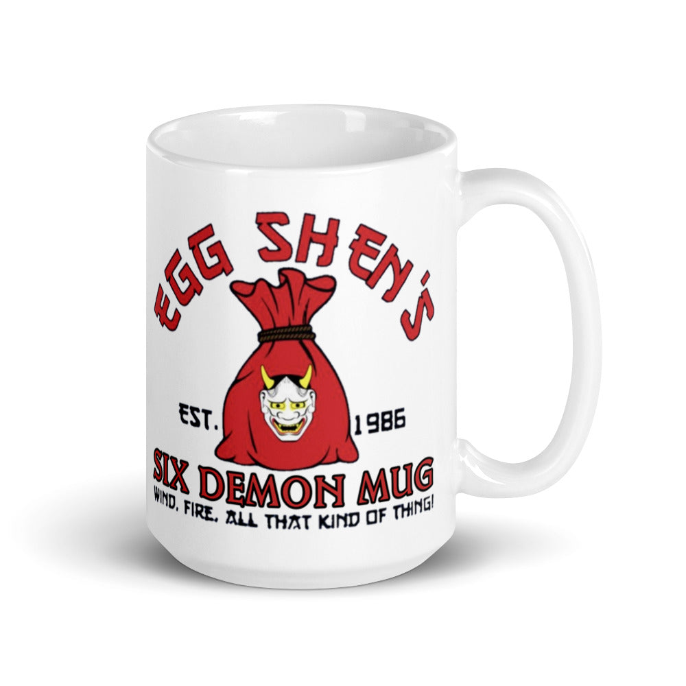 Six Demon Mug, Big Trouble in Little China Mug, Mug big Trouble in Little China, movie fan mug, Gift for him, Gift for Her, Coffee lovers - McLaren Tee Hub