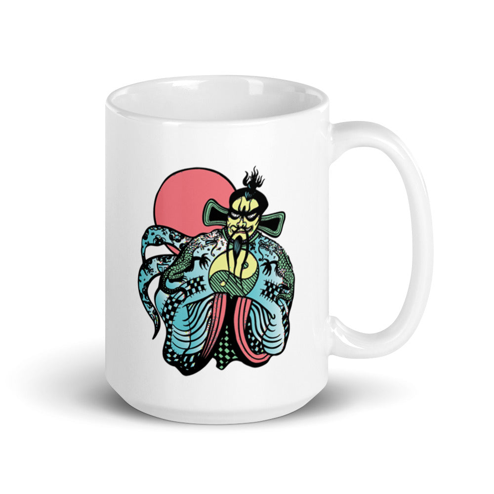 Fu Manchu Mug, Big trouble in Little China style mug, Mug Big Trouble in Little China, Gift for him, Gift for Her, Jack Burton Mug, - McLaren Tee Hub