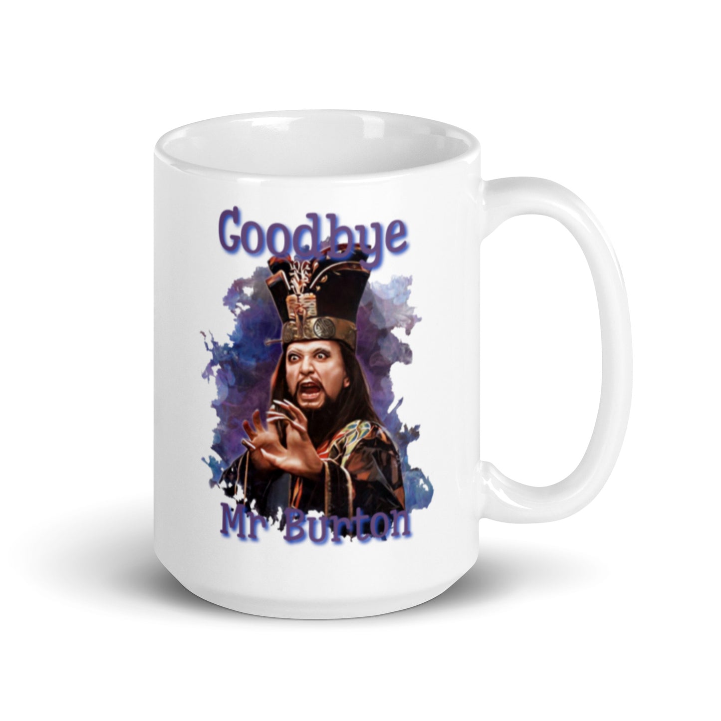 Big Trouble in Little China Lo Pan White glossy mug, Mug Big trouble in Little China Lo Pan, lo pan mug, Mug lo pan, Jack Burton - McLaren Tee Hub