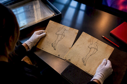 Archival animation drawings under copyright review
