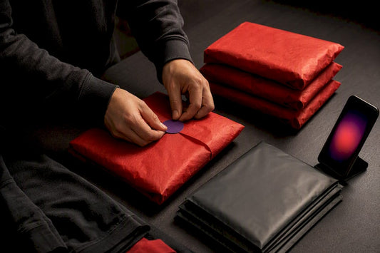 Small batch merchandise parcels prepared for release