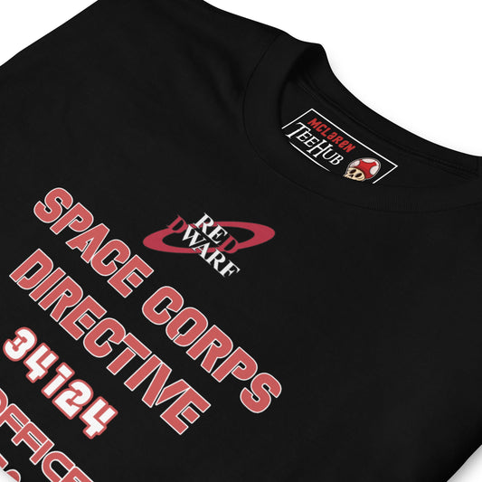 Red Dwarf-themed t-shirt 