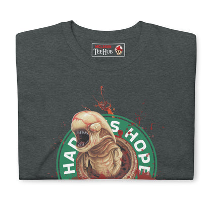 Aliens Hadleys Hope Coffee tshirt Dark 2