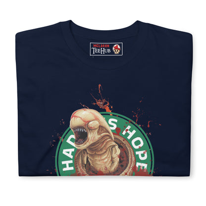 Aliens Hadleys Hope Coffee tshirt Navy 2