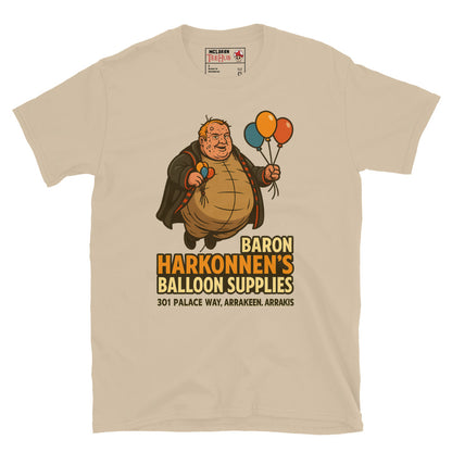 Baron Harkonnen Balloon Supplies Dune T-Shirt Sand