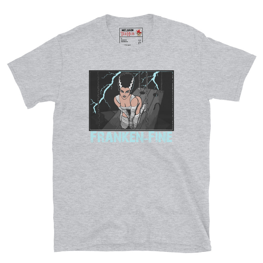 Bride of Frankenstein (FrankenFine) T-Shirt Sport Grey