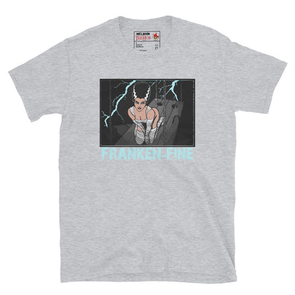 Bride of Frankenstein (FrankenFine) T-Shirt Sport Grey