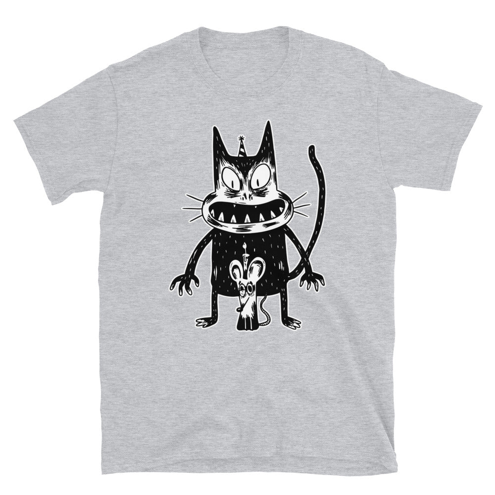 Cat and mouse t-shirt