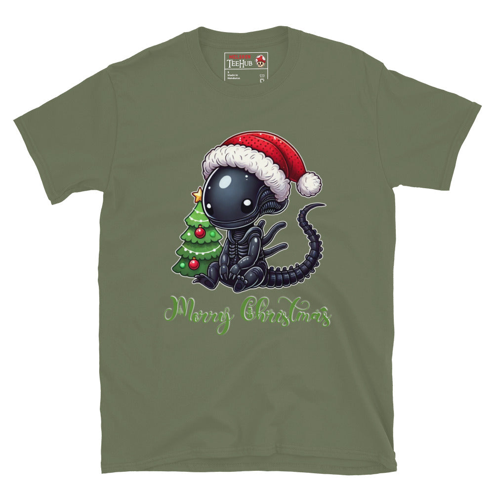 Christmas Aliens Movie T-Shirt