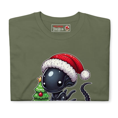 Christmas Aliens Movie T-Shirt