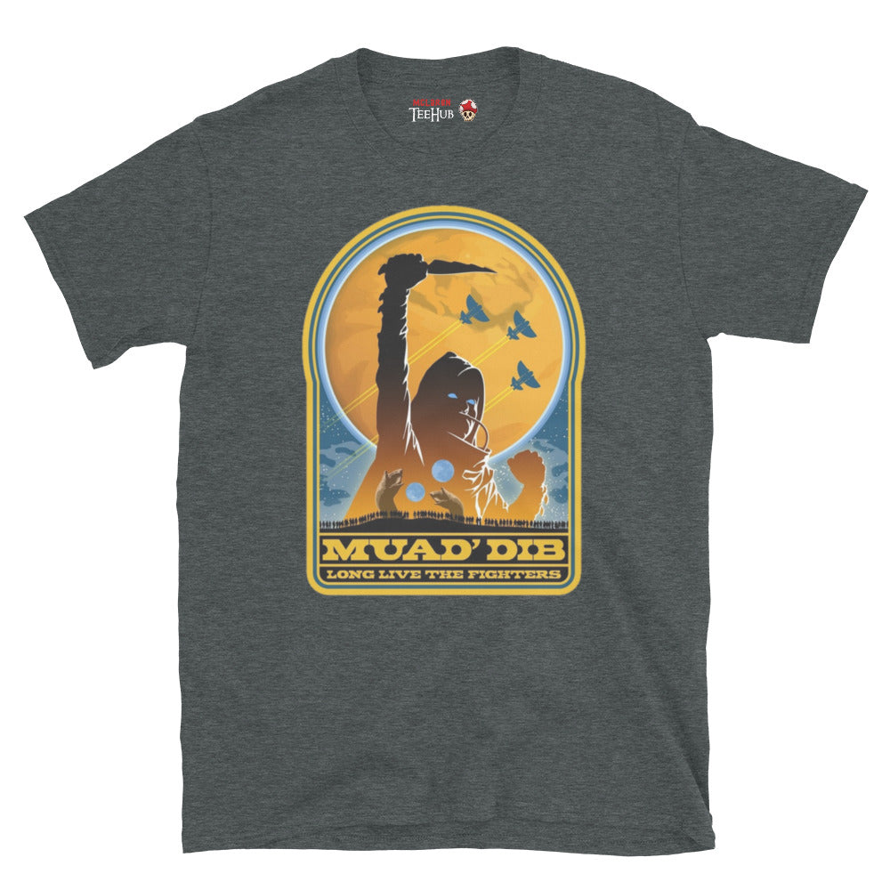 Dune T-Shirt Long Live the Fighters Dark Heather 