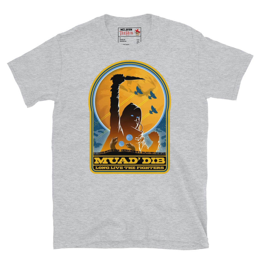 Dune T-Shirt Long Live the Fighters Sports  Grey