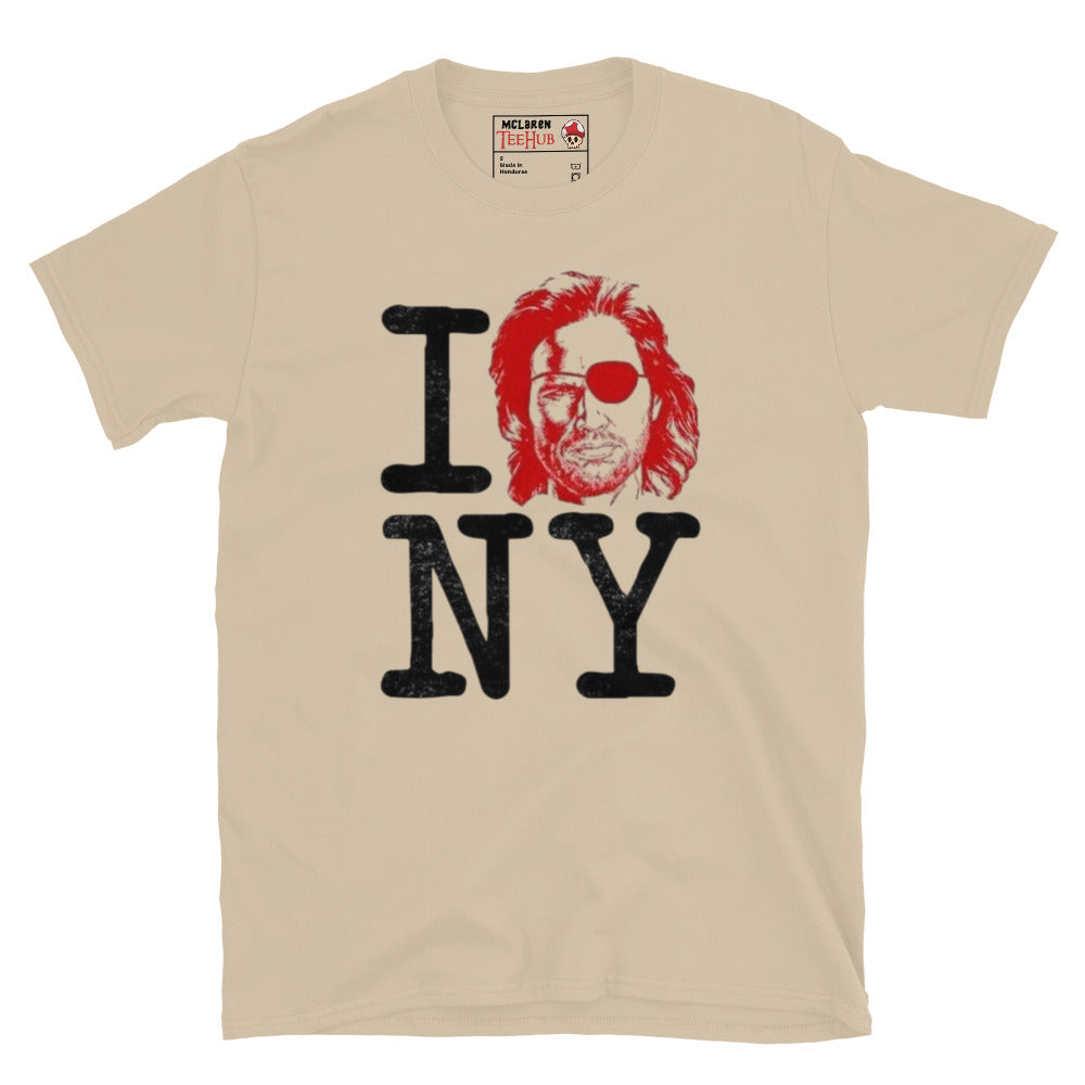 Escape from New York Distressed T-Shirt Sand