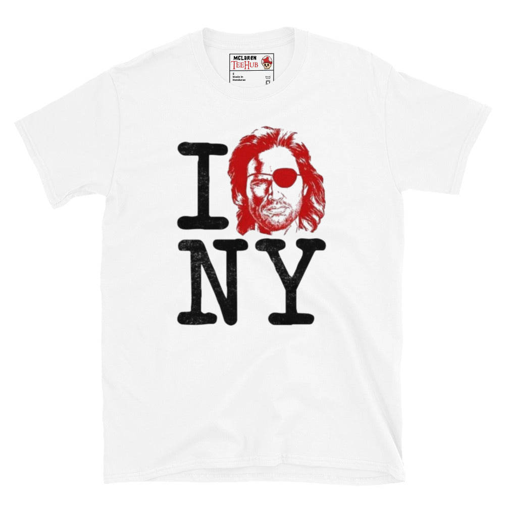Escape from New York Distressed T-Shirt White