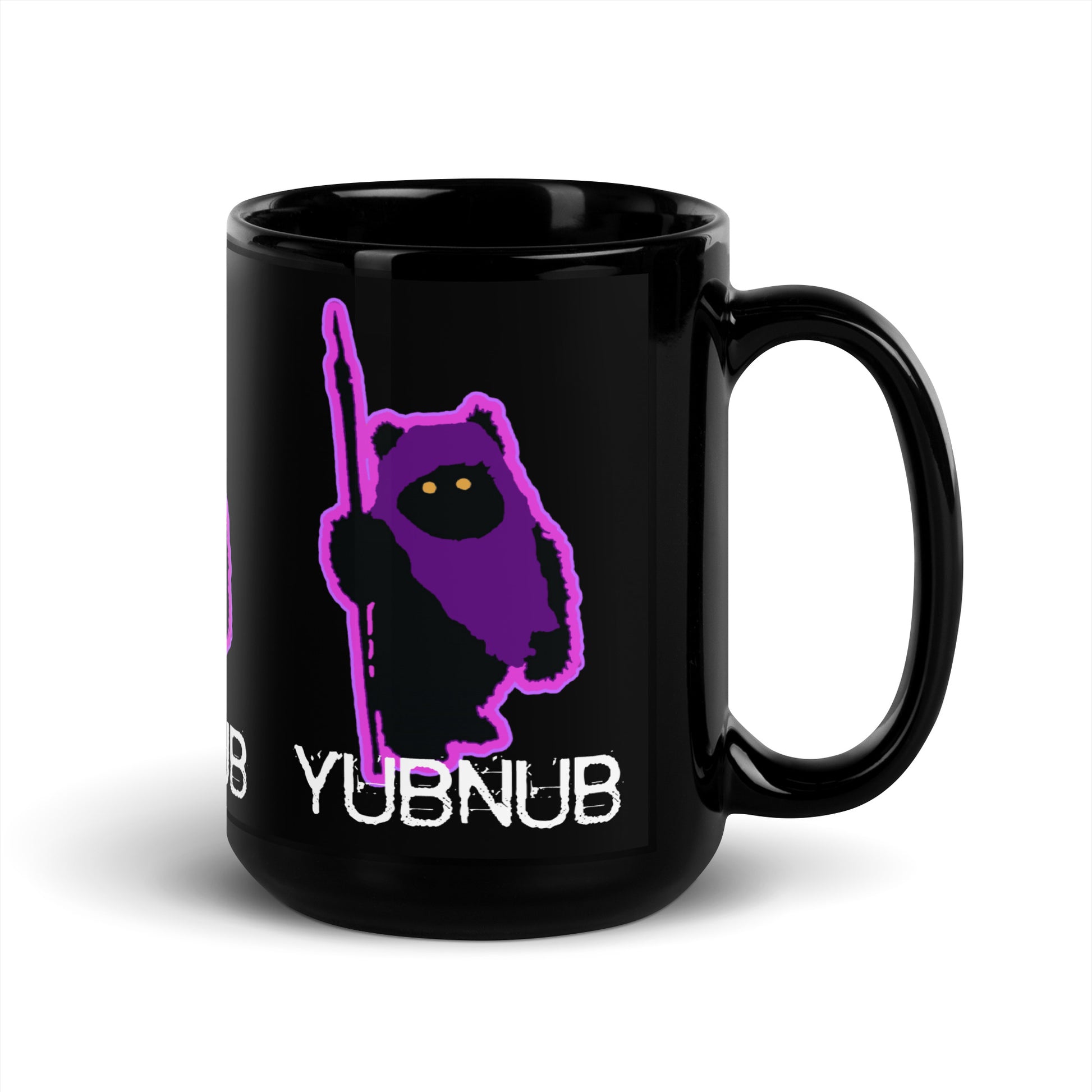 Ewok Yub Nub Black Mug