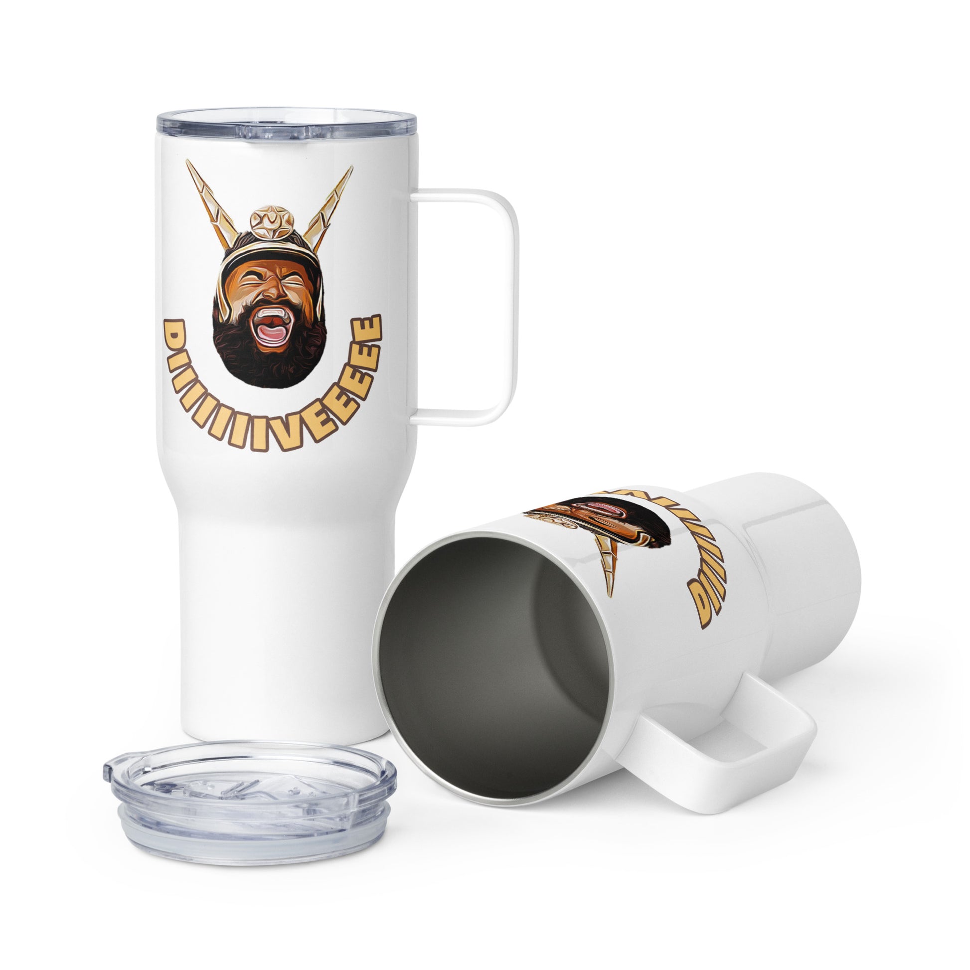 Flash Gordon Vultan Travel mug, Thermal Mug with Handle