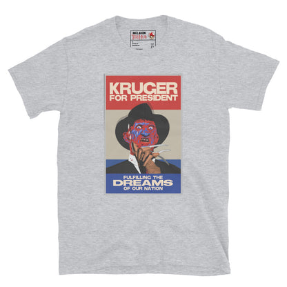 Freddy Krueger For President T-Shirt Sport Grey 