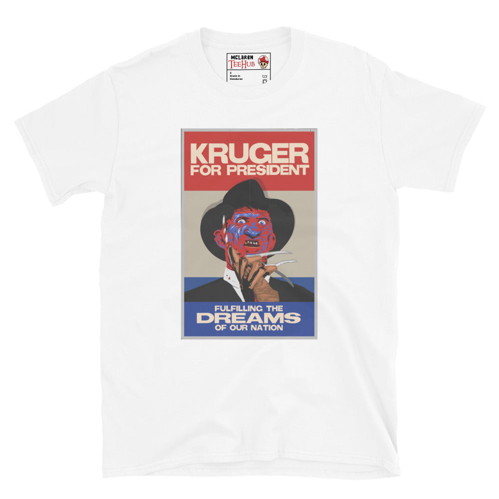 Freddy Krueger For President T-Shirt White 2