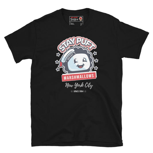 Ghostbusters Stay Puft Marshmallow Man T-shirt Black