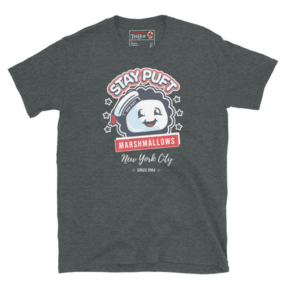 Ghostbusters Stay Puft Marshmallow Man T-shirt Dark Heather 